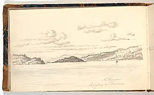 Fjordlandskab by Martinus Rørbye