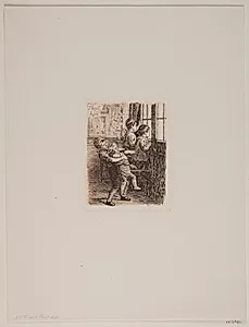 Flaget hejses by Niels Skovgaard