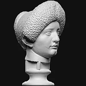 Flavisk kvinde, Giulia giovane by Ubekendt