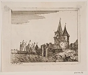 Flodparti by P.G. Ramsart