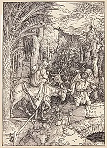 Flugten til Ægypten by Albrecht Dürer