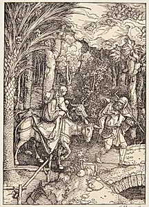 Flugten til Ægypten by Albrecht Dürer