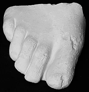 Fod, fragment. by Ubekendt