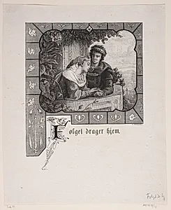 Følget drager hjem by Ubekendt