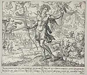 Forår by Philips Galle
