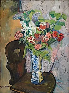 Forårsblomster i en vase