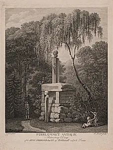 Forblommet antik i Fredensborg Have by Bradt, F.L.