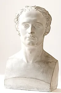 Forfatteren Just Mathias Thiele by H.W. Bissen