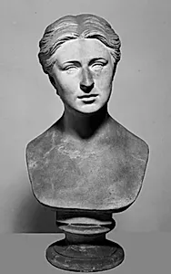 Forfatterinden Helene Roed, datter af maleren Jørgen Roed by H.W. Bissen
