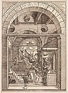 Forkyndelsen by Albrecht Dürer