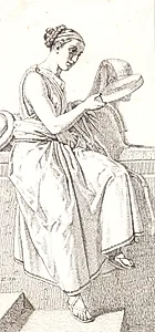 Fornuften. Allegorisk figur by C.W. Eckersberg