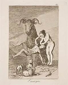 Forsøg by Francisco de Goya