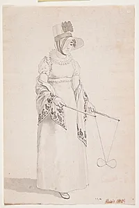 Forstudie til "Udsigt fra Meudon Slot nær Paris" by C.W. Eckersberg