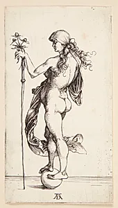 Fortuna by Albrecht Dürer