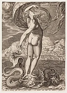Fortuna (Surgi Fortun) by Philips Galle