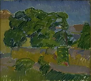 Fra Christiansø. Gl. Præstehave by Isakson, Karl