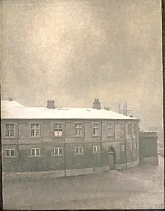 Fra det gamle Christiansborg by Vilhelm Hammershøi