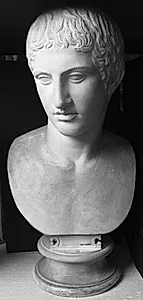 Fra en statue af Diskoforos eller Diskosbærer by Ubekendt