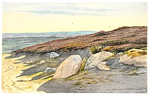 Fra Gærum bakker i Vendsyssel, 22. maj 1833 by Martinus Rørbye