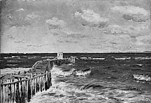 Fra Gilleleje Havn by Godfred Christensen