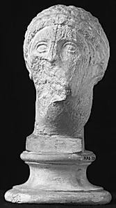 Fra knælende kvinde by Ubekendt