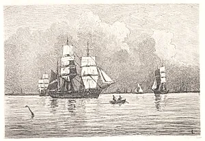 Fra Københavns Rhed by Carl Locher