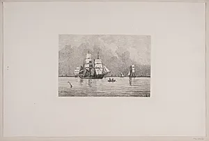 Fra Københavns Rhed by Carl Locher