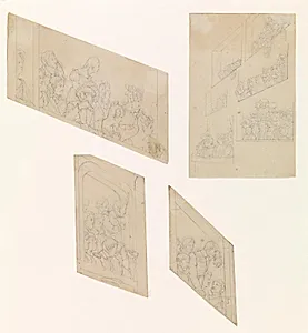 Fra logerne i Det Kgl. Teater by C.W. Eckersberg