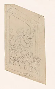 Fra logerne i Det Kgl. Teater by C.W. Eckersberg