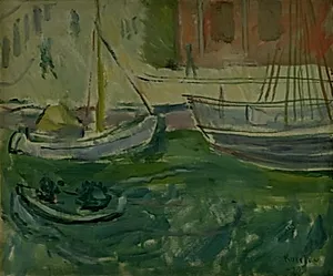 Fra Nyhavn by Ludvig Karsten