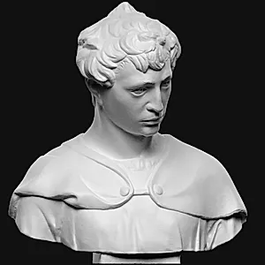 Fra statue af Johannes Døberen by Ubekendt