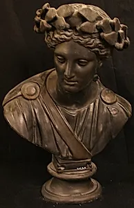 Fra statuen Apollon Musagetes by Ubekendt