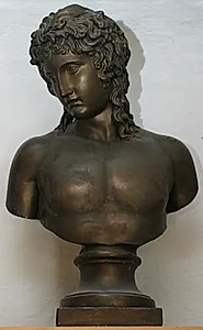 Fra statuen Eros fra Centocelle by Ubekendt