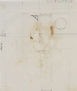 Fragment af arkitekturudkast by Nicolai Abildgaard