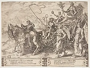 Fredens triumf by Cornelis Cort