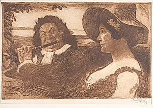 Fredensborg idyl by Hans Nikolaj Hansen