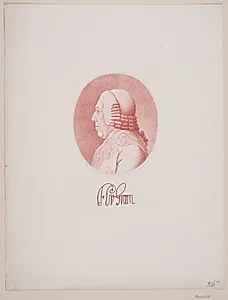 Frederik Carl von Gram by Julius Magnus-Petersen