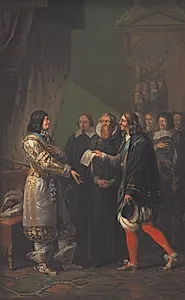 Frederik III modtager enevoldsmagten 1660 by Nicolai Abildgaard