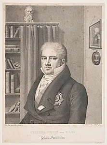 Frederik Julius von Kaas by Asmus Kaufmann