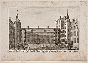 Frederik V på Koldinghus by Poul Isac Grønvold