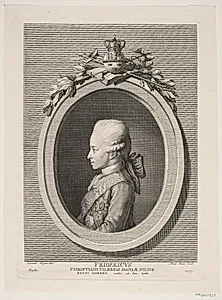 Frederik VI som kronprins by Meno Haas