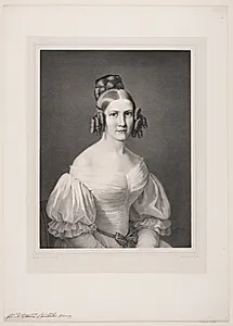 Frederikke Koës Treschow, til Lyngbæksgaard by C. Simonsen