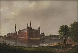 Frederiksborg Slot by J.C. Dahl
