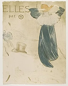 Frontispice pour Elles by Henri de Toulouse-Lautrec