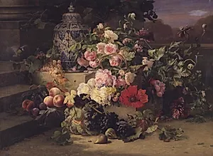 Frugt- og blomstermaleri