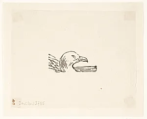 Fuglehoved by Larsen, Alhed