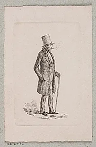 Fuldmægtig Hansen i Kbh's Udskrivningskontor by H.P. Hansen