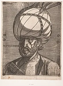 Fyrst Ismael, persisk gesandt by Melchior Lorck