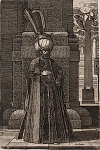 Fyrst Ismael, persisk gesandt by Melchior Lorck