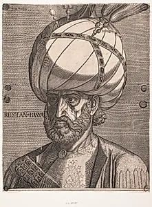 Fyrst Ismael, persisk gesandt by Melchior Lorck